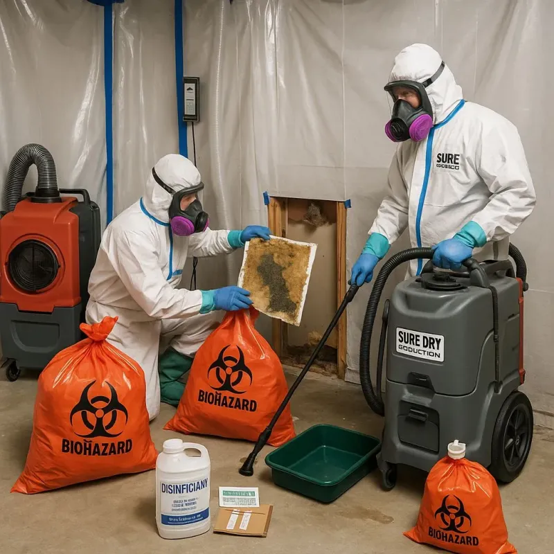 Contaminated Water Handling Protocols process in Hammond, WI