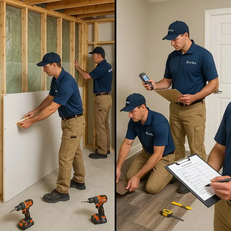 Repairs and Reconstruction process in Hammond, WI