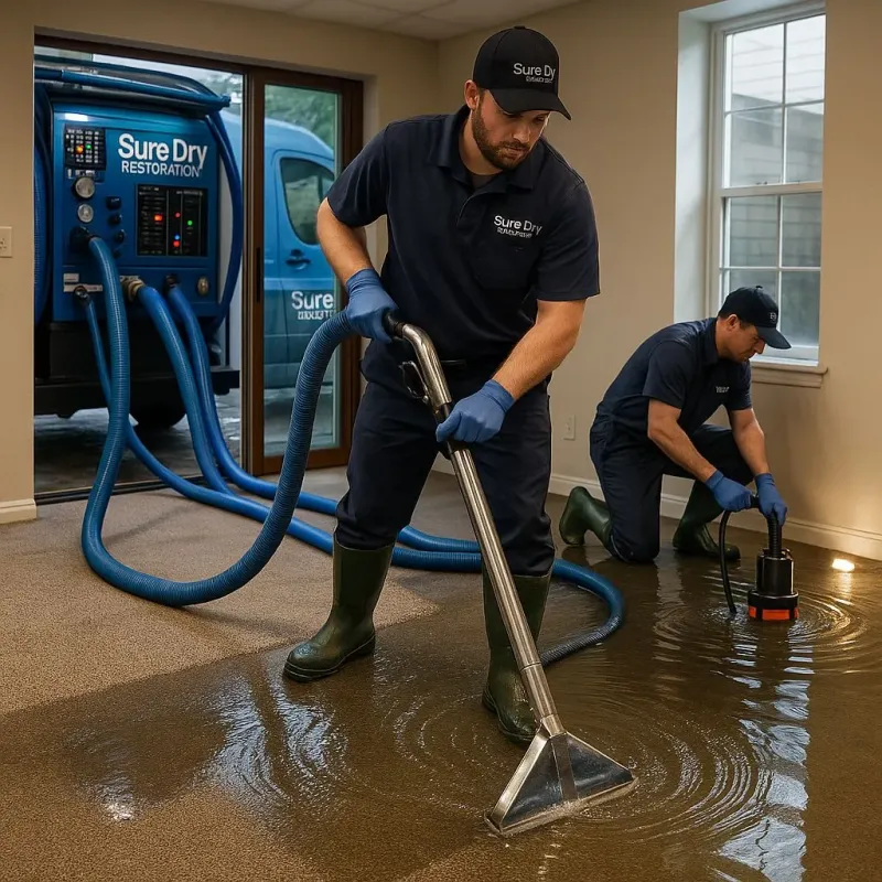 Water Extraction and Removal process in Hammond, WI